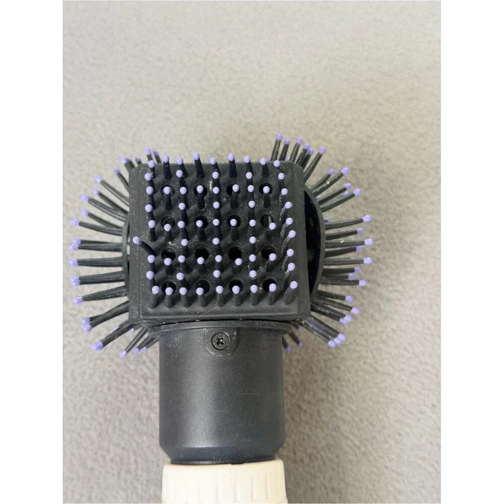 Conair Vintage Hot Air Round Combo Brush CD180 Curls Waves Straightens Retro 90s
